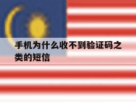 手机为什么收不到验证码之类的短信