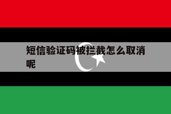 短信验证码被拦截怎么取消呢 短信验证码被拦截怎么取消呢