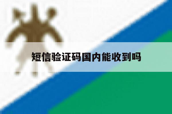 短信验证码国内能收到吗 短信验证码国内能收到吗